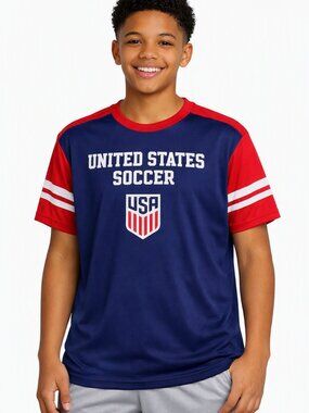Navy Blue United States Soccer T‑shirt